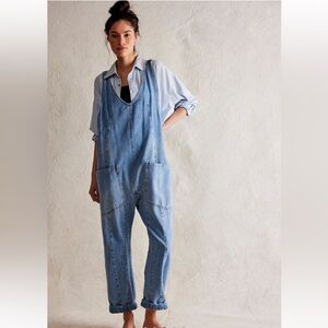 EUC Free People-We The Free High-Roller Jumpsuit